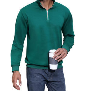 Ropa de Invierno al por Mayor, Transpirable, para Hombre, 100% Algodón, Felpa, Corte Regular, Diseños Personalizados, Otoño, Sólido, Bordado - Product Image 4