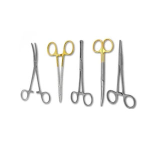 Ensemble de fistules AV en acier inoxydable de qualité chirurgicale, instruments chirurgicaux incurvés de qualité supérieure, alimentation manuelle, certifié CE ISO - Product Image 2