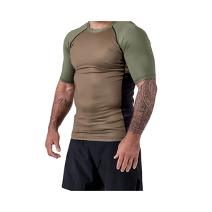 เสื้อแรชการ์ด Vortex Fit ยืดได้ 360 องศา แห้งเร็ว แขนยาว สำหรับผู้ใหญ่ทุกเพศ นักต่อสู้แบบไม่สวมชุดยูนิฟอร์ม - Product Image 1