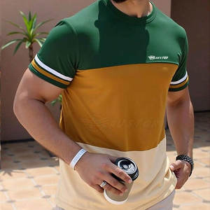 Camiseta para hombre, diseño personalizado, venta al por mayor, camiseta 2025 para hombre, camisetas de fabricante de equipos originales - Product Image 3