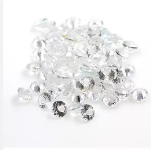 3.50mm rond brillant coupe topaze blanche naturelle prix d'usine de gros pierre précieuse en vrac à facettes de haute qualité par pièce IGI - Product Image 2