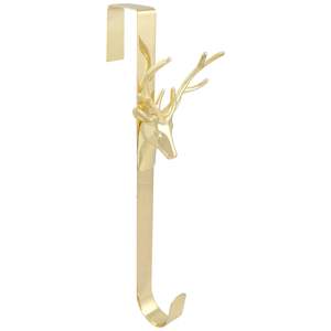 Traditional Iron Door Hanger With Timeless Design Ideal For Hanging <b>Wreaths</b> Banners And Door <b>Accessories</b> - Product Image 2