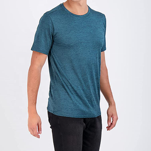 Camiseta informal para hombre con manga corta y bolsillo Tela tejida de alta calidad 100% algodón 90% poliéster Street Fashion Style - Product Image 4