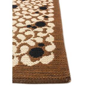 Alfombra de Lana Anudada a Mano Nuray Ivory con Patrón Geométrico, Alfombra Rectangular para Sala de Estar, Pasillo o Entrada para Adolescentes - Paem-815 - Product Image 4