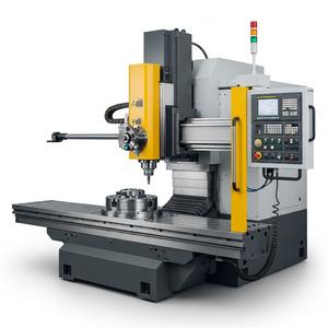 Machine d'alésage CNC horizontale 3 axes automatique haute précision pour pièces volumineuses, atelier industriel, usinage de métaux lourds - Product Image 4