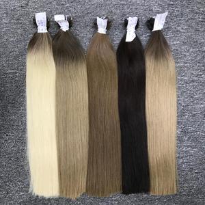 ผมต่อแบบเทปต่อผมมนุษย์เวียดนาม100% ผมตรงสีไม่พันกันนุ่มผม VQ หลากสีเข้มขึ้นสำหรับใช้ส่วนตัว - Product Image 5