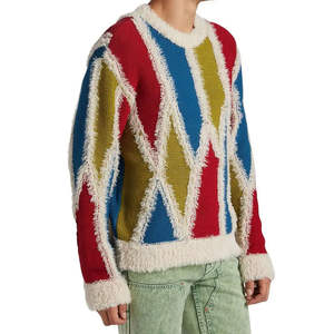 Pulls pour hommes personnalisés OEM, vente en gros personnalisée OEM, sublimation en plein air, poids moyen, prix abordable, pulls en mohair bon marché pour hommes - Product Image 3