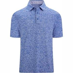 100% Cotton <b>Half</b> Sleeve Men's for Polo <b>Shirts</b> Anti-Wrinkle T-<b>Shirt</b> with Embroidered Technique Solid Pattern Short Sleeve Polo - Product Image 2