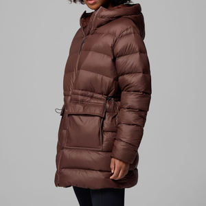 Veste matelassée en duvet, style tendance, chaude et coupe-vent, prix de gros, logo personnalisé, multi-poches, veste matelassée en nylon pour femmes, hiver 2026 - Product Image 3