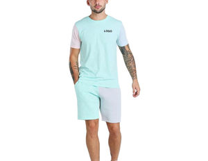 Nouveau dernière mode Top qualité été Shorts Offre Spéciale 2025 sur mesure hommes T-Shirt Shorts ensemble confortable T-Shirt court ensemble hommes - Product Image 1