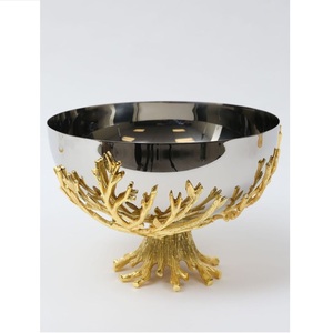 Cuencos Diseño Vajilla Sirviendo Acabado hecho a mano Plato para servir y tazón Comida Diseño áspero Decoración interior Material sólido - Product Image 6