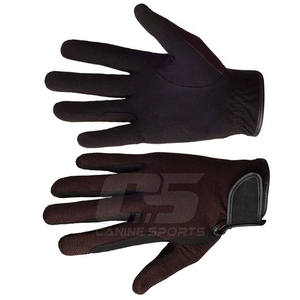 Guantes de equitación de cuero personalizables con diseño antideslizante y material duradero para uso en exteriores, MOQ bajo. - Product Image 3