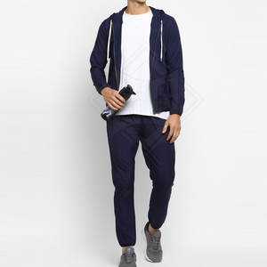 Conjunto Deportivo con Capucha para Hombre, Cómodo, Transpirable, 100% Algodón, Estilo Casual para Gimnasio, Entrenamiento, Invierno, Precio Bajo - Product Image 4