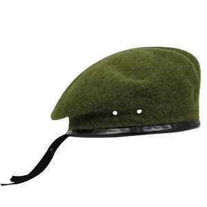 Professional Made <b>Beret</b> Hats Custom Logo Universal <b>Beret</b> Hats Plain Cotton <b>Beret</b> Hat With Customized Logo - Product Image 1