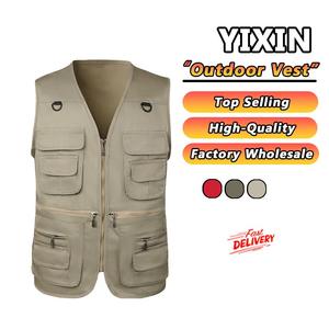 Chaleco de Camping Unisex de Poliéster Ligero e Impermeable de Primera Calidad OEM con Diseño Utilitario Duradero y Estilo de Ajuste de Alto Rendimiento - Product Image 3