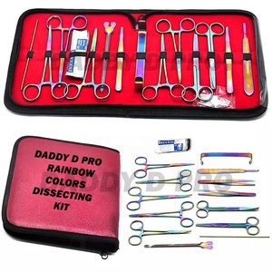 Multi <b>Rainbow</b> Color 23 Pieces Advanced <b>Lab</b> Dissection Kit- for Anatomy & Biology Students <b>Lab</b> Veterinary Botany Stainless Steel - Product Image 4