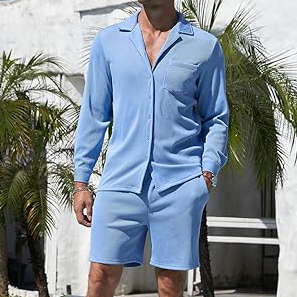 Conjunto de hombre con estampado de alta calidad, ropa de calle, camiseta informal de manga corta para hombre, pantalones cortos, conjuntos de 2 piezas, conjunto de Jogger - Product Image 2