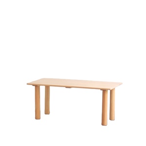 Table basse en bois de teck massif et matériau de haute qualité pour salon intérieur - Product Image 1