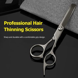 Tijeras Profesionales de Peluquería de 6 Pulgadas, de Acero Inoxidable, con Dientes Afilados, para Adelgazar y Texturizar el Cabello - Product Image 2