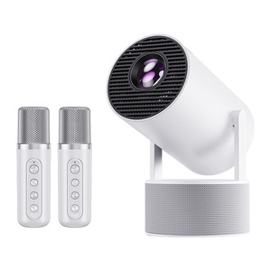Máy chiếu ngoài trời giáo dục nhỏ 4k gắn kết 1080p LCD nhà thông minh Android HD điện thoại di động máy chiếu với máy karaoke loa - Product Image 1