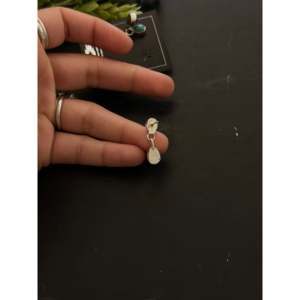 Navajo Handmade <b>Red</b> Skin Turquoise & Sterling Silver Drop <b>Earrings</b> Post Dangle Water Drop Shape - Product Image 5