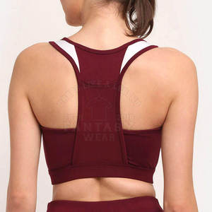 Sujetador Deportivo Atlético para Mujer, Soporte de Alto Impacto para Correr, Entrenamiento, Gimnasio, Fitness, Yoga, Tejido Elástico - Product Image 6