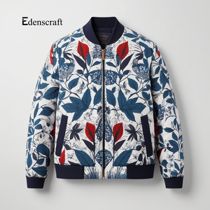 เสื้อแจ็คเก็ตฤดูหนาวผู้ชายผ้าฝ้าย 100% ปรับแต่งได้ ระบายอากาศ น้ำหนักเบา อุ่น ทนทาน สวมใส่สบาย เป็นมิตรกับสิ่งแวดล้อม ผ้าแคนวาส - Product Image 2