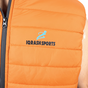 Gilet matelassé sans manches décontracté, résistant à l'eau, poche, fermeture éclair, coton, veste matelassée pour homme - Product Image 6