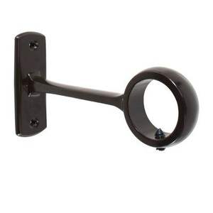 Accessoires d'extrémité pour tringles à rideaux en métal haut de gamme noirs avec des designs artistiques et uniques pour les décors intérieurs décontractés et formels - Product Image 6