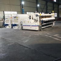 Máquina Rebobinadora de Papel Higiénico Automática de Alta Velocidad, Controlada por PLC, Tipo Pared