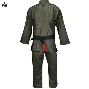 Uniformes de qualité supérieure Karaté Polyester Uniforme de karaté pour hommes Logo personnalisé Jiu Jitsu Kimono Nouvel uniforme de karaté d'arts martiaux - Product Image 1