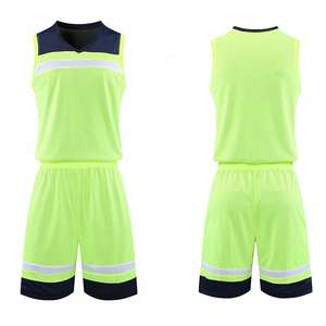 Combinaison de basket-ball de haute qualité respirante antibactérienne grande taille à séchage rapide en polyester uniforme de basket-ball personnalisé de qualité supérieure - Product Image 1