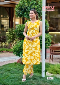 Conjunto de algodón de alta calidad con estampado de Co-Ord, ropa india y pakistaní para festivales, fiestas y ropa informal, precio - Product Image 3