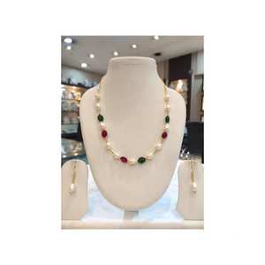 Bijoux en perles d'eau douce naturelles populaires et brillantes à vie de longue durée - Product Image 5