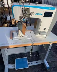 Nouvelle machine à coudre JACK S7 à double aiguille, petit cylindre, avec poulie à courroie pour chaussures en cuir - Product Image 3