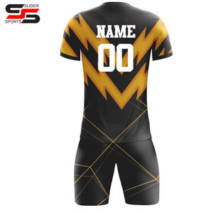 Factory Made Latest Sublimation Design Football Training Uniform Soccer Sports Sets <b>Kits</b> High Quality Customized Soccer Uniform - Product Image 6