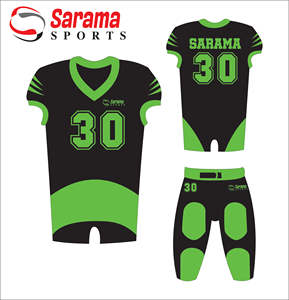 Uniformes de fútbol americano personalizados, ropa deportiva, uniforme de sarga de aparejos americanos con OEM con logotipo y diseño personalizados, - Product Image 3
