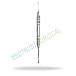 Cureta Universal Mini 5 6, Cureta Periodontal Dental de Acero Inoxidable, Instrumento para Limpieza Supragingival y Subgingival - Product Image 4