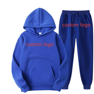 Heavyweight <b>Fleece</b> Blank Oversized Tracksuit Comfortable Breathable Outdoor <b>Fleece</b> Fabric Tracksuit - Product Image 4