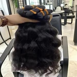 Vente en gros 100% cuticule alignée 10A-12A brésilien vietnamien brut vierge indien cheveux tisse paquet doux HD vendeur de marque privée - Product Image 3