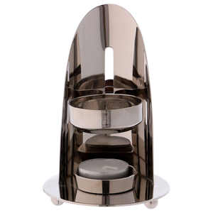 Hot Seller Adjustable Brass Incense <b>Burner</b> <b>Silver</b> Finished Aromatic Home Hotel Bar Decoration Attractive Incense Holder Diffuser - Product Image 1