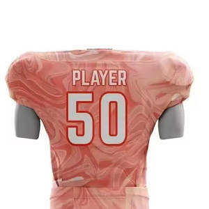 Vêtements de sport d'équipe, uniforme de football américain, uniforme de football américain à séchage rapide, uniforme de football américain fabriqué au Pakistan - Product Image 5