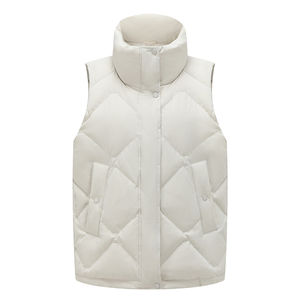 Gilet matelassé pour femme, nouveau style 2026, gilet d'hiver rembourré en duvet, veste sans manches respirante de haute qualité, veste matelassée - Product Image 6