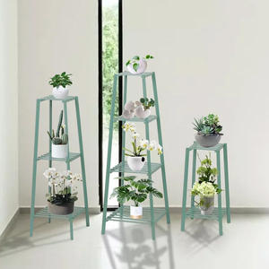 Planteur en bois de vente chaude avec le support pour le jardin et la décoration à la maison avec la couleur et les tailles adaptées aux besoins du client aux prix de gros - Product Image 4