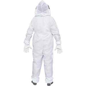 Traje de apicultura profesional con tela ligera de malla y protección contra picaduras de cuerpo completo - Product Image 3