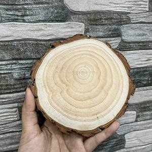 Alerte MEILLEUR VENDEUR! Panneaux de bois ronds décoratifs durables: des tranches de pin de haute qualité, parfaites pour l'art, les sous-verres et les terrariums - Product Image 6