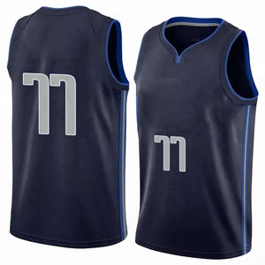 Vente en gros de maillots de basket-ball pour hommes grande taille uniformes de basket-ball colorés personnalisés 100% maillots de basket-ball en polyester sans manches - Product Image 3