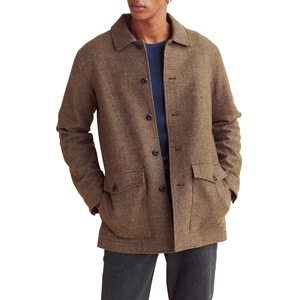 Pardessus long en laine blandée pour hommes, vêtements d'extérieur classiques et élégants, confortables et durables, de haute qualité, pour l'hiver - Product Image 1