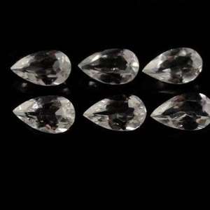 คริสตัลธรรมชาติ5มม. 8มม. ควอทซ์เหลี่ยมเพชรพลอยอัญมณีหลวมเครื่องประดับควอทซ์สีขาวขายดีสินค้ามาแรง - Product Image 1