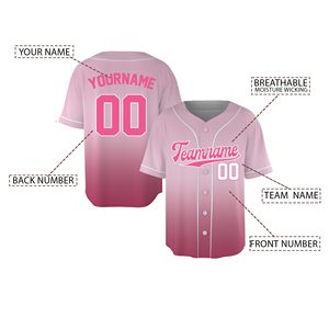 Venta al por mayor de camisetas de béisbol de manga corta sublimada fabricante de camisetas de softbol gran oferta recién llegado camiseta de béisbol para el equipo - Product Image 2